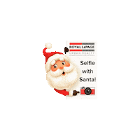 Santa Claus Sticker by royallepageurban