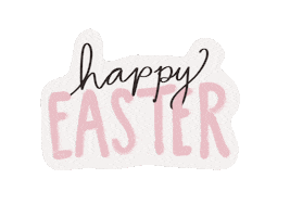 Bunny Easter Sticker