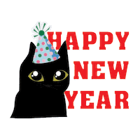 Happy New Year Sticker