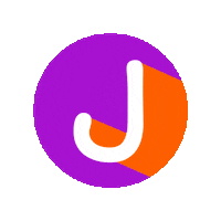 Orange Abc Sticker