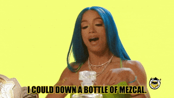 Sasha Banks Tequila GIF by First We Feast