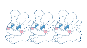 Hopping Cloud 9 Sticker by HIKOCO