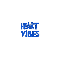 Heart_vibes love logo cool retro Sticker