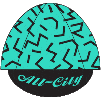 AllCityCycles cycling bikes all city partybrand Sticker