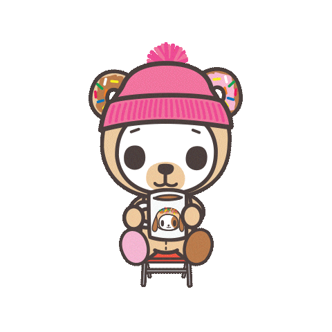 Hot Chocolate Snow Sticker by tokidoki