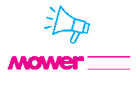 MowerAgency news business office agency Sticker