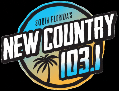 hubbardradiowpb giphygifmaker country music west palm beach new country GIF