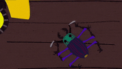 bug smashing GIF by South Park 