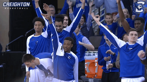 jays bluejays GIF by Creighton University Athletics