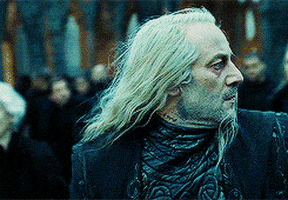 lucius malfoy GIF