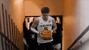 College Basketball Sport GIF by Xavier Men's Basketball