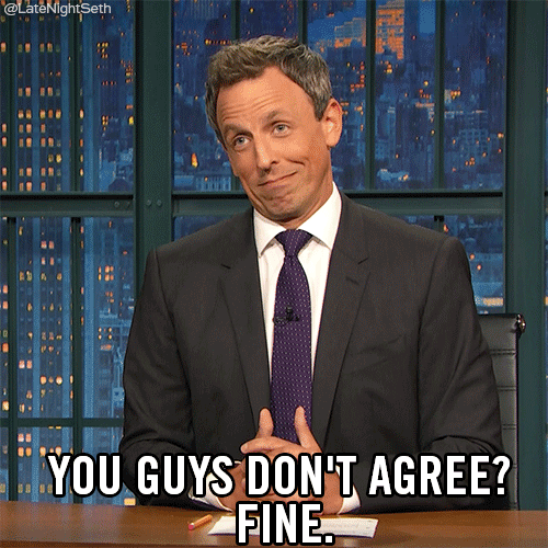 disagree seth meyers GIF by Late Night with Seth Meyers