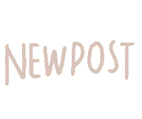 New Post 文字 Sticker