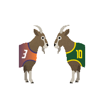 Goat Sue Sticker by Togethxr