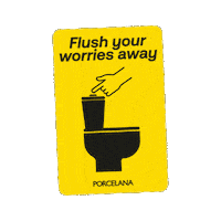 Wc Sticker by Porcelana