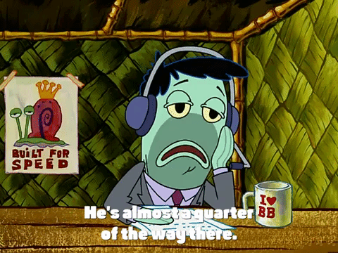season 3 the great snail race GIF by SpongeBob SquarePants