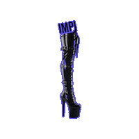Pleaser Heels Sticker by Impi Studio
