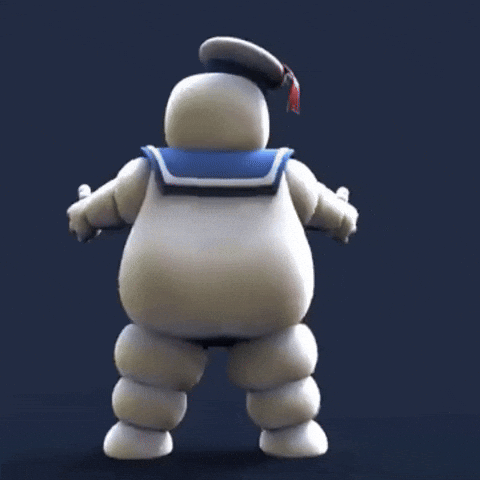 DJSinny ghostbusters stay puft GIF