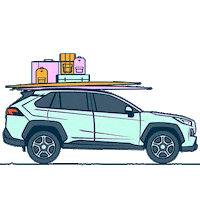 toyota rav4 adventure Sticker by Toyota México