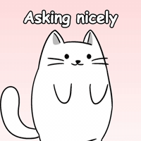 Good Manners Asking Nicely GIF by MESA My Emotional Support Animal