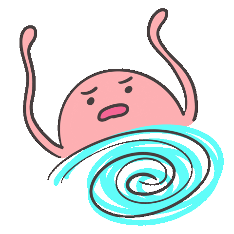 Run Away Sticker