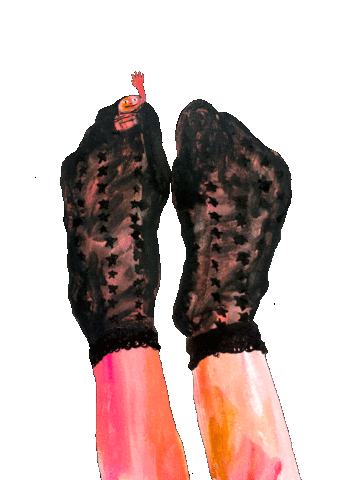 Friend Hello Sticker by Harriet Lenneman