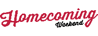 Homecoming Redhawks Sticker by Simpson University