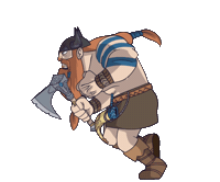 Animation Run Sticker
