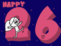 Birthday Nuevo GIF by Minka Comics