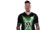 Daniel Ginczek Sticker Sticker by VfL Wolfsburg