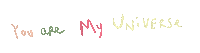 Universe Sticker