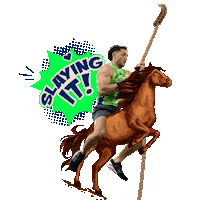 Sam Martin Slaying It Sticker by SWFL Sharks