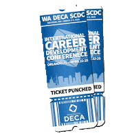 washingtondeca 2023 deca icdc wadeca Sticker