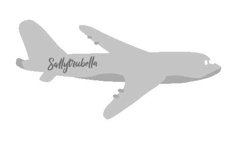 Fly Flying Sticker by Sally Trubella Travels