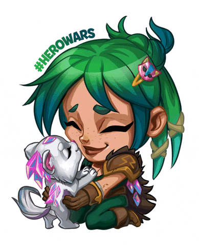 Cat Love GIF by Hero Wars