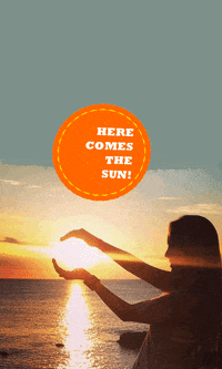 the beatles sun GIF