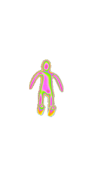 Dancing Sticker by Los Hopper
