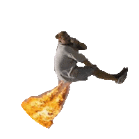 Fire Fart Sticker by imoji