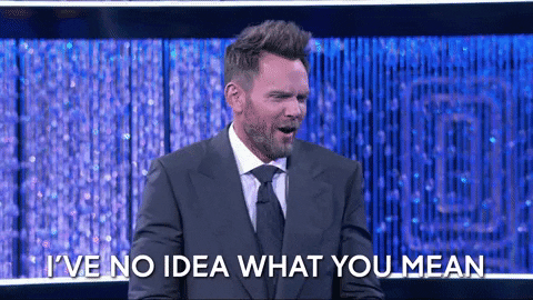 Joel Mchale What GIF by ABC Network