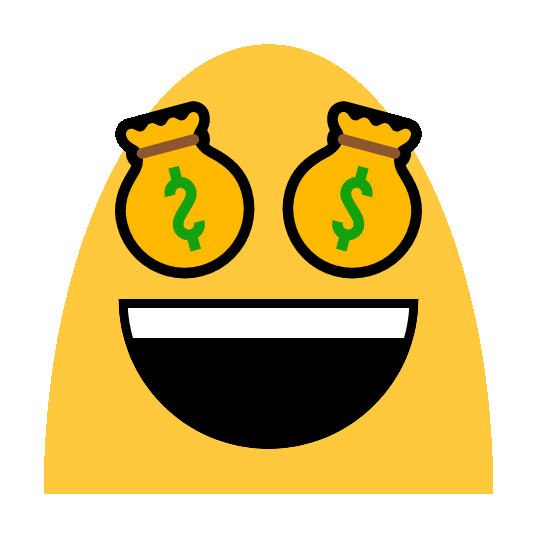 Happy Money Sticker by Emojitool