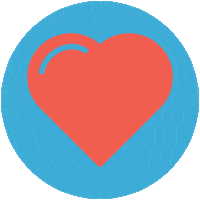 I Love You Hearts Sticker by VismeApp