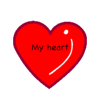 I Love You Heart Sticker