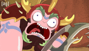 Scream GIF by Adult Swim