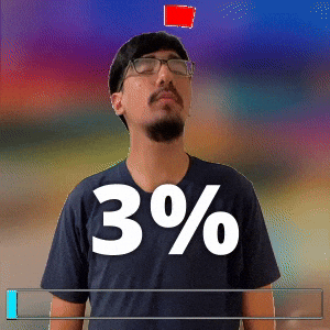 3%
