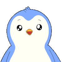 No Way Wow Sticker by Pudgy Penguins