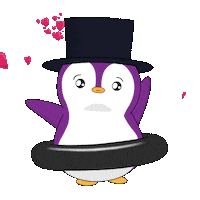 I Love You Father Sticker by Pudgy Penguins