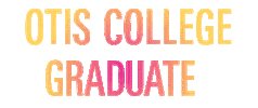 Los Angeles Celebration Sticker by Otis College of Art and Design