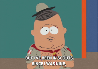 boy scouts party GIF by South Park 