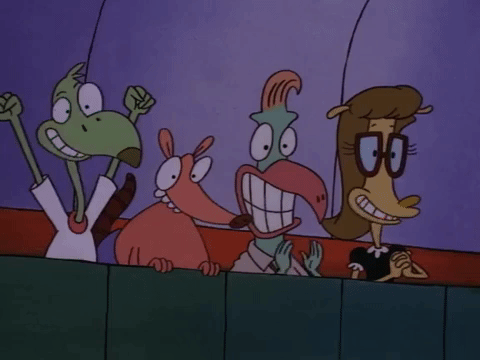 rockos modern life nicksplat GIF