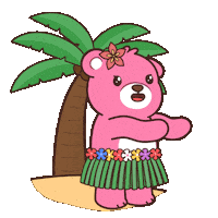 Happy Teddy Bear Sticker by BEARISH